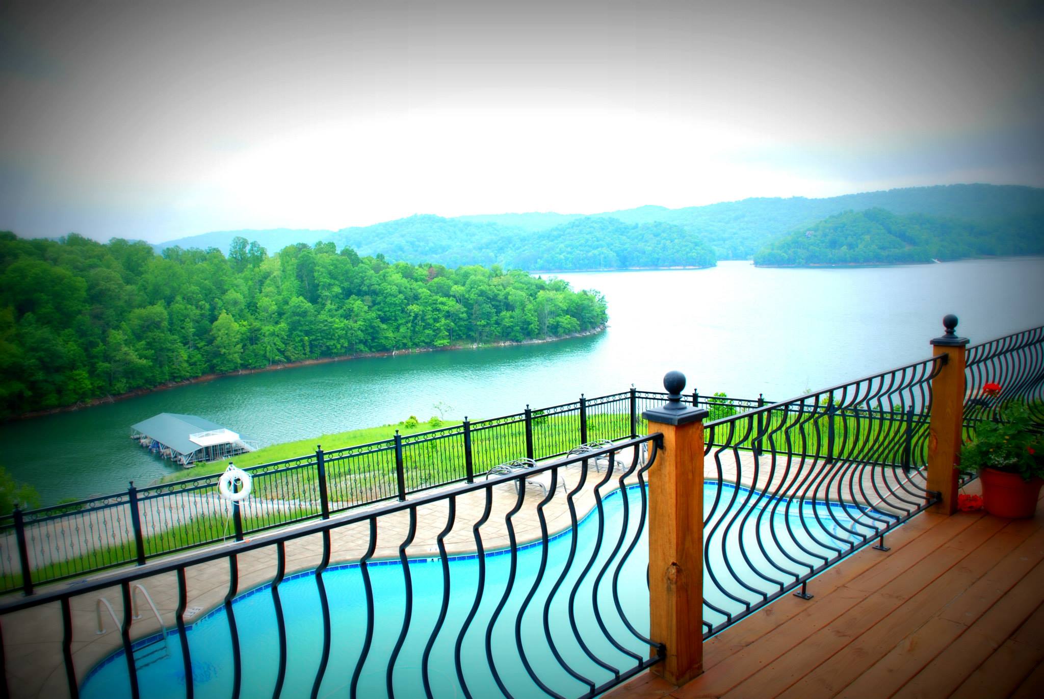 Pool View at Hickory Pointe Club House