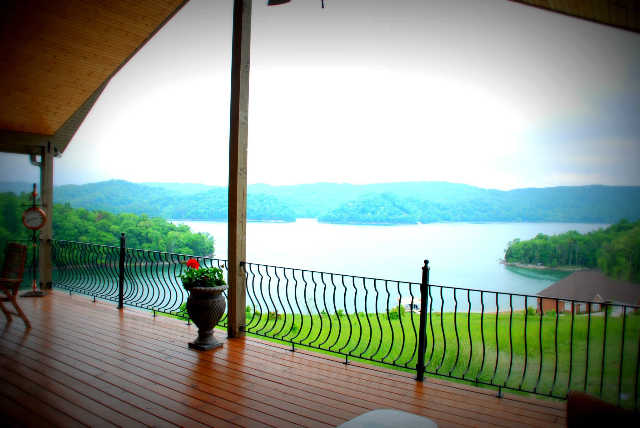 Outside Deck View at Hickory Pointe Club House