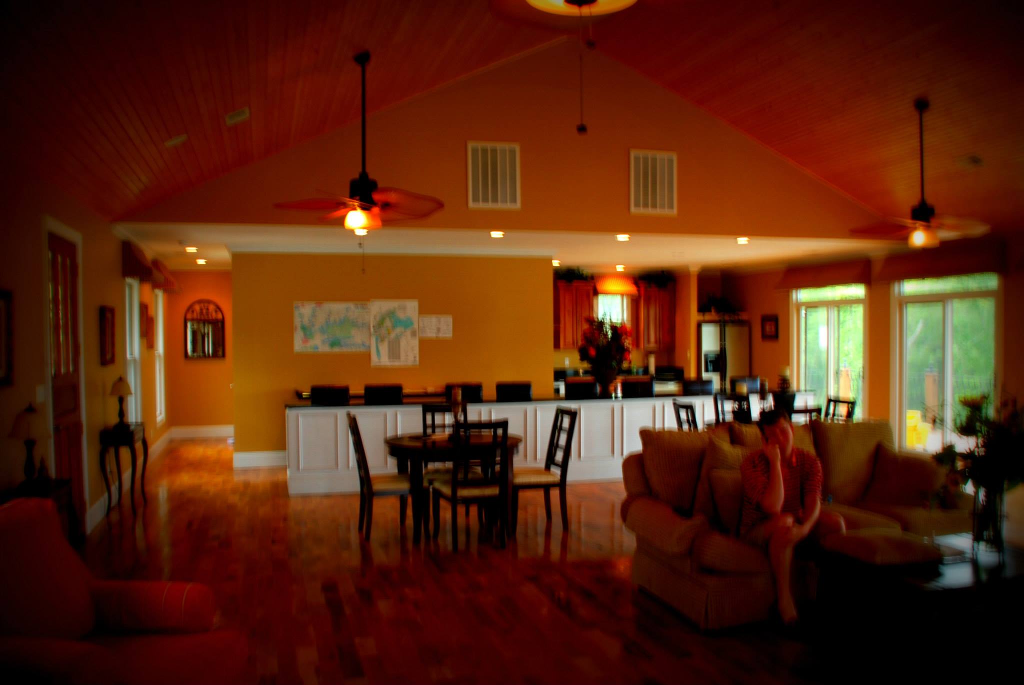 Kitchen Bar inside Club House at Hickory Pointe